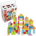 Produktbild: Hape Bausteine E8247, ab 1 Jahr, Wunderbare Holzbausteine, 101 Stück