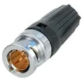 Produktbild: NEUTRIK NBNC75BL - rearTWIST BNC Kabelstecker