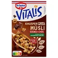 Produktbild: Dr. Oetker Vitalis Knuspermüsli Plus Doppelschokolade 420 g