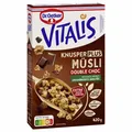 Produktbild: Dr.Oetker Vitalis Knusper Plus Müsli Double Choc 420g Packung