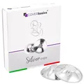 Produktbild: COVERbasics Silberhütchen Stillen (SilverCups) Stillhütchen aus Silber zum Schut