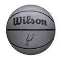 Produktbild: Wilson NBA Team Tribute SOLID BSKT SAN Spurs 5, Silber