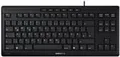 Produktbild: CHERRY STREAM TKL - Tastatur - USB - QWERTZ - Deutsch - Tastenschalter: CHERRY SX - Schwarz (JK-8600DE-2)