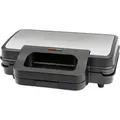 Produktbild: Profi Cook PC-ST 1315 Sandwich-Toaster Antihaftbeschichtung, Kontrollleuchte Edelstahl, Schwarz