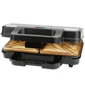 Produktbild: ProfiCook® Sandwichmaker | extra große Sandwichplatten für XXL-Toastscheiben | Antihaftbeschichtung | kein Anbrennen | Toaster Sandwichtoaster | Sandwich Maker | 900W | PC ST 1315