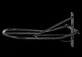 Produktbild: Kerbl Sattelhalter 54cm schwarz Trensenhalter Metall Sattelträger Zaumzeug Pferd
