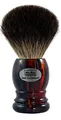 Produktbild: Hans Baier Exclusive Rasierpinsel Echt Graudachs - Griff Kunststoff, Havanna