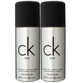 Produktbild: Calvin Klein CK One 2 x 150 ml Deospray Deodorant Spray Deodorant Deo Spray Set