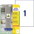 Produktbild: AVERY Zweckform Power-Etiketten L7877-20 weiß 210,0 x 297,0 mm, 20 Blatt