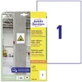 Produktbild: Avery-Zweckform L7877-20 Kraftkleber-Etiketten 210 x 297 mm Papier Weiß 20 St...