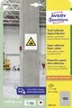 Produktbild: AVERY Zweckform Stark haftende Papier-Etiketten, 210 x 297mm