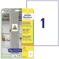 Produktbild: 20er Multipack Avery-Zweckform L7877-20 Kraftkleber-Etiketten 210 x 297 mm