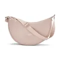Produktbild: LARKSON Crossbody Bag Damen & Herren Rosa - Solveig Medium - Umhängetasche im Halbmond Style - Halbrunde Schultertasche - Moon Bag Design - Wasserabweisend