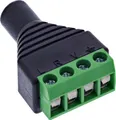 Produktbild: InLine 3,5mm 4-pol Klinkenbuchse an Terminalblock - Stereo/Mikro (92504K)