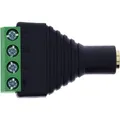 Produktbild: 92504K InLine 3 5mm 4-pol Klinkenbuchse an Terminalblock Stereo/Mikro ~D~