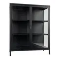 Produktbild: House Nordic Vitrine Brisbane Schwarz Klein