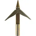 Produktbild: Cressi 1946 Erwachsene Harpune Mit 2 Rostfreiem Stahl Widerhaken Mach Spear Head, Silber, Uni, FA390004