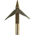 Produktbild: 1946 Erwachsene Harpune Mit 2 Rostfreiem Stahl Widerhaken Mach Spear Head, Si...