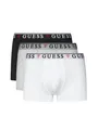 Produktbild: Unterhose Herren GUESS Brian Held Tripack Set 3 Trunks Boxer-Shorts Bl / WH /
