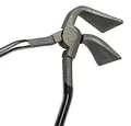 Produktbild: Falzzange 60 mm gebogen 90° Abkantzange Biegezange Dachdecker Klempner Spengler