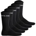 Produktbild: JACK AND JONES JACK&JONES Herren Tennissocken 5er Pack - JACBASIC LOGO TENNIS SOCK, One Size