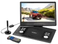Produktbild: Reflexion DVD1424 Tragbarer DVD-Player 14 Zoll DVB-T2 HD USB MicroSD PVR Gamepad
