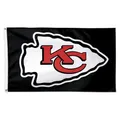 Produktbild: Kansas City Chiefs NFL Flagge 150x90cm Banner Deluxe Fahne