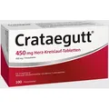 Produktbild: DocMed Crataegutt 450 mg Filmtabletten, 100 er Herz-Kreislauf-Tabletten à, mit Weißdornblätter-mit-Blüten-Trockenextrakt