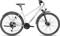 Produktbild: Axess VERIS STREET Trapez Damen-Crossbike für Land & Stadt 28 Zoll Hellgrau 52 cm