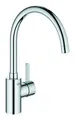 Produktbild: Grohe Spültischbatterie Eurosmart Cosmopolitan hoher Auslauf Zero chrom 32843002