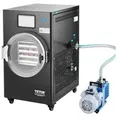 Produktbild: VEVOR Gefriertrockner Gefriertrocknungsmaschine Trocknungsausrüstung (4_6 kg Kapazität) für Lebensmittel mit 4-lagigen Tabletts & einstellbarer Tem