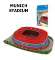 Produktbild: 3D Puzzle Allianz Arena FC Bayern München Fussball Stadion 26 Teile Geschenk