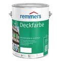 Produktbild: Remmers Deckfarbe Weiß 2,5 Liter Wetterschutz für Holz und Dachrinnen NEUWARE