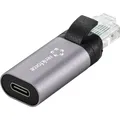 Produktbild: Renkforce USB-C / RJ45 Netzwerk Adapter (1x USB-C Buchse - 1x RJ45-Stecker) (USB-C, RJ45 (1x)) (RF-4883626)