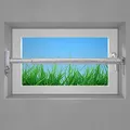 Produktbild: Fenstersicherung Sicherungsstange Türsicherung Einbruchschutz, 1Fach oder 2Fach, Edelstahl oder Verzinkt, in den Längen 640-1000mm oder 1000-1700mm