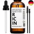 Produktbild: Rizinusöl BIO | 100% rein, natürlich und kaltgepresst | Pflege für Nägel, Wim