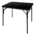 Produktbild: AKTIVE Klapptisch, 90x60x70 cm, Rutschfeste Stopper, MDF-Platte, Aluminiumrahmen, Integriertes Nivelliersystem, Tragkraft 30 kg, Leichtgewicht, Klapptische, Camping, Strand (63054)