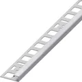 Produktbild: alfer Quadrat-Profil 1 m, 10 x 20 mm Edelstahl gebürstet  Quadratprofil