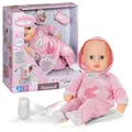 Produktbild: Baby Annabell Hannah Spiel mit Mir, Babypuppe mit 5 Funktionen, weichem Stoffkörper und Accessoires, 36cm große Puppe, für Kinder ab 1 Jahr, 710692 Zapf Creation