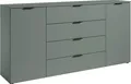 Produktbild: HBZ Sideboard Linz Kommode, BxHxT 180x90x40cm (1 St), Breite 180cm,Lip-Griff, Melaminbeschichtung