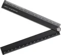 Produktbild: Legami KLAPPLINEAL BLACK FLODING RULER FLODING RULER