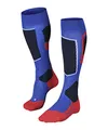 Produktbild: FALKE Herren Skisocken SK4 Advanced M Kh Wolle Funktionsmaterial warm dünn 1 Paar, Blau Olympic 6940-O, 46-48