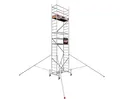 Produktbild: ALTEC Rollfix® 1.0 700 | 7m AH | Rollen (Ø150mm) | Standardtraverse | Dreieckausleger | Made in Germany | TÜV | belastbar 200kg/m² | Alu | Norm - DIN EN 1004-1 | Baugerüst | Fahrgerüst