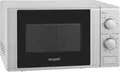 Produktbild: Exquisit MW900-030 Stand Mikrowelle, 44 cm breit, 700W, 20L, 5 Leistungsstufen, silber