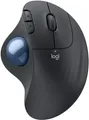 Produktbild: Logitech Ergo Series ERGO M575S - Trackball - ergonomisch - optisch - 5 Tasten - kabellos - Bluetooth, 2,4 GHz - Logitech Logi Bolt USB-Receiver - Graphite (910-007029)