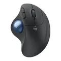 Produktbild: Logitech ERGO M575S Wireless Trackball - GRAPHITE+BLUE BALL - EMEA28-935