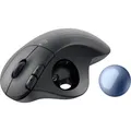 Produktbild: Logitech ERGO M575S Maus Graphit, Blau (metallic) 5 Tasten 2000 dpi Daumenrad,