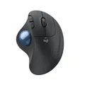 Produktbild: Logitech Ergo M575S kabellose Trackball-Maus, kabellose ergonomische Maus Grafit