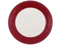 Produktbild: Greengate STWPLAAALI3206 Alice Frühstücksteller claret red 23 cm (1 Stück)