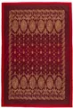 Produktbild: Bassetti Gold Decor Plaid aus 100% Baumwolle in der Farbe Bordeaux R1, Maße: 135X190 cm - 9333418